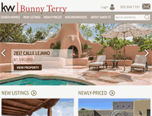Tablet Screenshot of bunnyterry.com